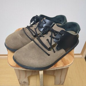 ジャンク扱い　BIRKENSTOCK ビルケンシュトック　MONTANA 　モンタナ　サンダル　スエード　ブラウン　バイカラー　サイズ：44 （28.5cm）