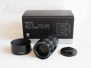 VoightLander NOKTON 42.5mm F0.95 マイクロフォーサーズ用　単焦点中古品