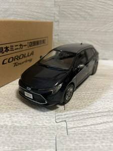 1/30 トヨタ 新型カローラツーリング カラーサンプル 非売品 ミニカー　スパークリングブラックパールクリスタルシャイン