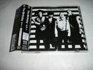 帯付CD+DVD：The Birthday「ピアノ」（UMCK９３１４）チバユウスケ。