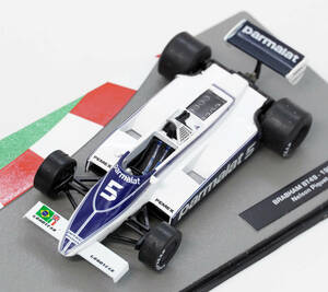 ■50　BRABHAM BT49　ブラバム BT49　ネルソン・ピケ　1981　　F1マシンコレクション 1/43 デアゴスティーニ 模型のみ