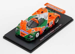 ◆02　 MAZDA 787B　 1991　マツダ　　ル・マン24時間レース カーコレクション　1/43　アシェット　模型のみ　スパーク