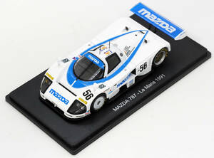 ◆◆38 　マツダ　787 1991　　　ル・マン24時間レース カーコレクション　1/43　アシェット　模型のみ　スパーク