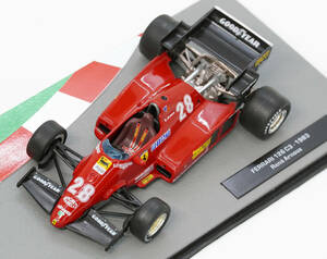 ■◆66　 フェラーリ 126 C3　♯28 〈ルネ・アルヌー〉1983　　　F1マシンコレクション 1/43 デアゴスティーニ 模型のみ