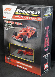 ☆36　フェラーリF2007　キミ・ライコネン　2007　　　F1マシンコレクション　1/43　デアゴスティーニ　新品未開封