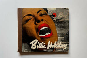 『BILLIE HOLIDAY』米盤 COMMODORE SP盤 10inch 4枚組アルバム 奇妙な果実 78rpm 1947年オリジナル JAZZ…CR2