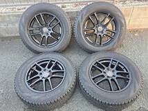 ☆225/65R17 スタッドレス付 BRANDLE-LINE 17インチアルミ 17×7J+53 PCD 114.3 5H 4本 CX-5 CX-8☆00390453_画像1