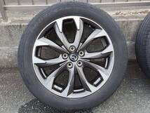 ☆マツダ KE系 CX-5 Lパッケージ 純正 19インチアルミホイール 19×7J+50 PCD 114.3 5H 225/55R19 4本☆90266725_画像3