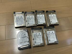 サーバー用　2.5HDD★2TB×6個、300GB×1個★ジャンク品