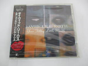 未開封 1994年 デイヴィッド・リー・ロス ユア・フィルシー・リトル・マウス your filthy little mouth David Lee Roth WPCP-5780 当時物 