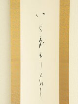 【真作】　高野山真言宗管長　森寛紹（森白象）　俳句　紙本軸装　掛軸　書画　_画像6