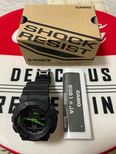 CASIO G-SHOCK GA-100C 超美品 アナデジ 腕時計 カシオ ジーショック