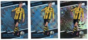 Lukasz Piszczek (ウカシュ・ピシュチェク) 2017 Panini Revolution Disco & Cosmic & Astro 25枚&100枚限定パラレル+α 3枚セット