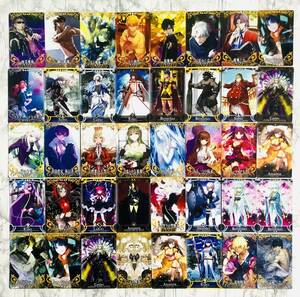 Fate / GrandOrder FGO トレーディングカード ４0枚セット　Fate/Zero フェイト トレカ