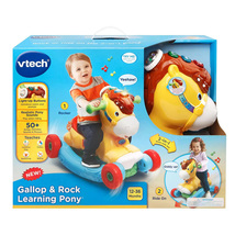 新品■VTech Prance and Rock Learning■ポニー ロッカーから乗り物玩具に変身！2way遊具 室内乗物おもちゃ1歳2歳3歳12-36か月_画像3