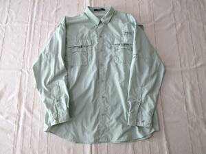 Columbia コロンビア バハマII メンズ XL LL 2L PFG FM7048 ボタンダウン 長袖シャツ アウトドア 釣り Fishing shirt フィッシングウェア