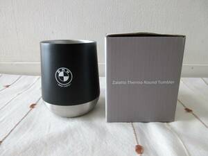 【新品未使用品】BMW 310ml Zalatto Thermo Round Tumbler サーモラウンドタンブラー 非売品 ノベルティ 黒 ブラック 