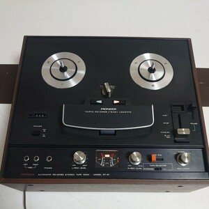 パイオニア PIONEER オーディオ automatic reverse stereo tape deck MODEL RT-61 通電確認済み 重さ12kg