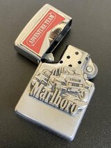 Zippo　ジッポライター　Marlboro　マルボロ　1998年製　ADVENTURE TEAM　アドベンチャーチーム_画像3