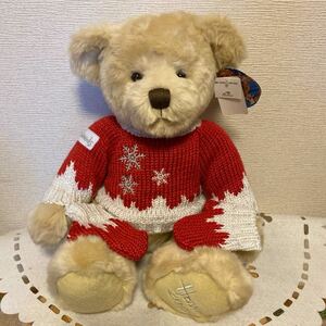 Harrods ハロッズクリスマスベア　2008 テディベア　ぬいぐるみ