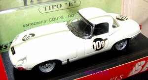 【フリマ】ベストモデル☆1/43 9038 ジャガー E スパイダー BRANDS HATCH 1965 TOMMY ATKINS #109