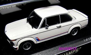 【Ma】ミニチャンプス☆1/43 430022200 BMW 2002 ターボ 1973-74 クリーム 1008台限定