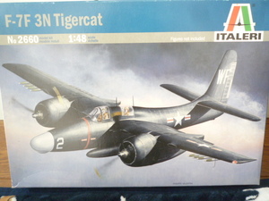 ちょっとお手つき&難あり Italeri 1/48 F7F 3N Tigercat