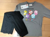 ☆未使用！長袖 パジャマ☆130cm ドズル社　薄手 長袖 長ズボン☆長袖Tシャツ しまむら　ロンT 　キッズ ☆送料230円 上下 _画像1