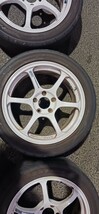 ADVAN Racing RG2 17 114.3 8.5J 51ADVAN NEOVA AD08R S2000 シビック インテグラ スイフトロードスター アルテッツァインプレッサ直接引取_画像3