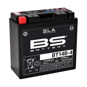 BSバッテリー バイク用バッテリー SLAバッテリー ヤマハ XJR1300 RP01J 5EA1/7 1300cc BT14B-4 2輪