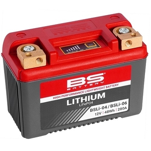 BSバッテリー バイク用バッテリー リチウムイオンバッテリー BSLi-04 2輪