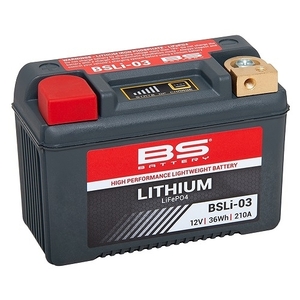 BSバッテリー バイク用バッテリー リチウムイオンバッテリー BSLi-03 2輪