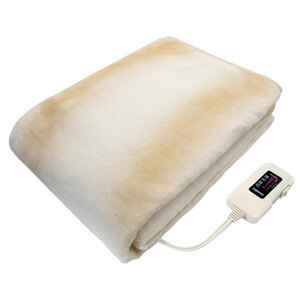 椙山紡織 電気敷毛布 ベージュ ロング 180×85cm 丸洗いOK 日本製 寒い季節を快適にサポート NA-08SL(BE)