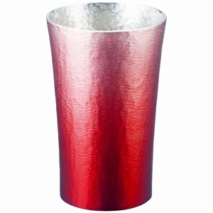 錫製タンブラー 赤 200mL 16-1-1RD(2125-018)