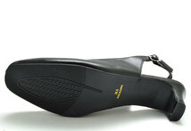 新品 レディースパンプス 95585 黒 26.5cm 大きいサイズ レディースバックバンドサンダル 太ヒール 中ヒール 4.5cmヒール 靴 通勤_画像6