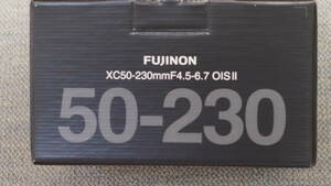 ★★★フジノンレンズ 純正 XC50-230mmF4.5-6.7 OIS II 使用１度のみ★★★