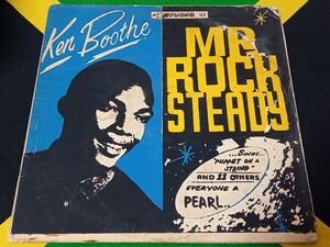 【シルクスクリーンジャケット STUDIO ONE 112】★★ KEN BOOTHE / MR. ROCK STEADY ★★