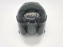 SHOEI ショウエイ J-FORCE III ジェイ-フォーススリー J-FORCE3 ブラック ジェットヘルメット Mサイズ_画像3