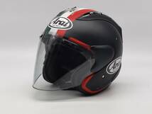 Arai アライ SZ-RAM4 TRICOLORE トリコローレ ジェットヘルメット Mサイズ _画像4