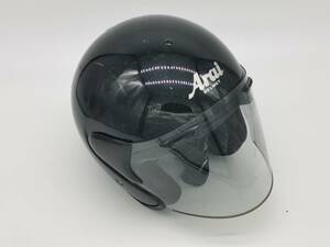 Arai アライ SZ-αⅡ ブラック SZ-アルファ2 SZ-α2 BLACK ジェットヘルメット Mサイズ