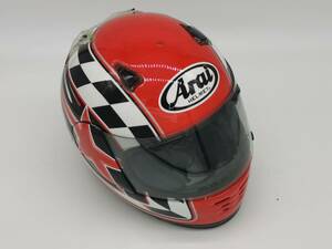 Arai RAPIDE OR STAR FLAG ラパイドOR 赤 スターフラッグ フルフェイスヘルメット Mサイズ