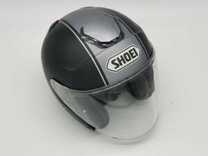 SHOEI ショウエイ J-Cruise CORSO ジェイ-クルーズ コルソ BLACK/SILVER J-CRUISE マットカラー ジェットヘルメット XLサイズ