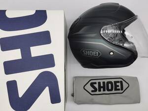 SHOEI ショウエイ J-Cruise PASSE ジェイ-クルーズ パッセ J-CRUISE BLACK/SILVER マットカラー ジェットヘルメット Mサイズ