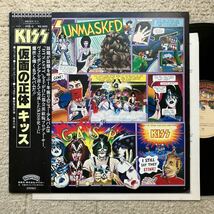 美盤◆帯付き LP◆KISS(キッス)「Unmasked(仮面の正体)」◆1980年 25S-3◆HARD ROCK HEAVY METAL HR/HM ハードロック_画像1