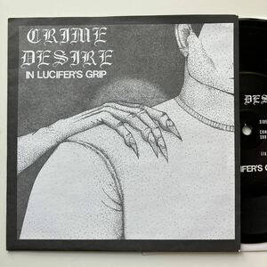 US盤 EP◆Crime Desire「In Lucifer's Grip」◆2006年 Life's A Rape LIAR7-5◆Hardcore Punk Rock パンク