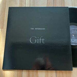 FRANCE盤◆極美品 NM LP◆The Sisterhood(シスターフッド)「Gift」◆1986年 SIS 020◆Sisters of Mercy POST PUNK Electronic Industrial