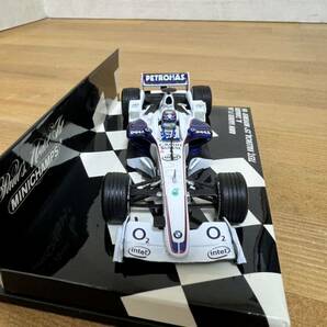 ミニチャンプス MINICHAMPS 1/43 BMW SAUBER F1.06 A. ZANARDI TEST, VALENCIA, 25 NOVEMER '06 Limited Edition 2.304 pesの画像7