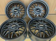 BBS RG193 16インチ 8.0J +39 PCD114.3 5H 4本 ガンメタ_画像1