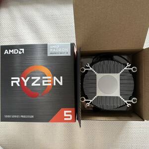 AMD ryzen 5500g attached original li tail CPU cooler,air conditioner 5700x 5800x