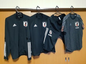 adidas 日本代表　サッカー ジャージ上下　4点セット　サイズL～O